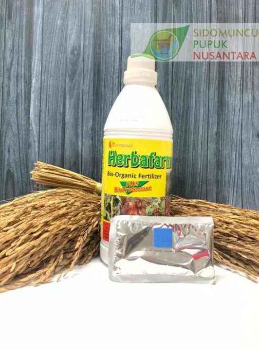 Pupuk Organik Cair Herbafarm Liter Plus Booster Pemeliharaan Tanaman Lazada Indonesia