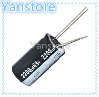 2Pcs 63V 2200uF 18*30mm Electrolytic capacitor 2200uF 63V capacitance 18x30mm on sale