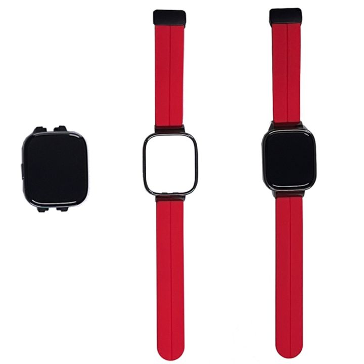 หัวเข็มขัดสายรัดข้อมือซิลิโคนสำหรับ-redmi-watch-3-active-strap-xiaomi-redmi-watch-3-2-lite-strap-mi-watch-lite-watch-band