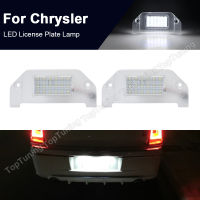 2Pcs Error Free LED License Number Plate Lights Lamp For Chrysler 300 2005-2014 Sebring 2007 2008 2009 2010