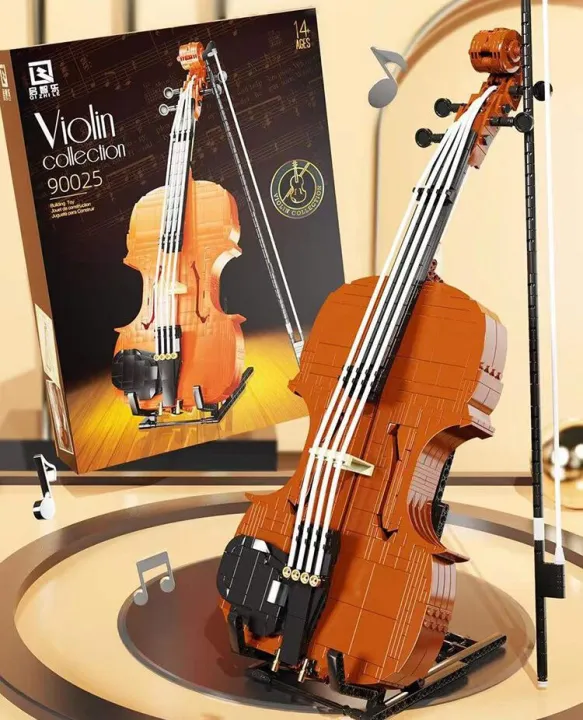 Musician Violin Assembled Puzzle Small Particles High Difficulty Boys