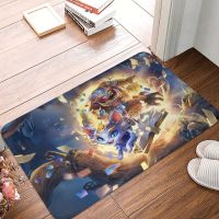 【CW】 Game Yuumi Gnar Runeterra Doormat Room Balcony Rug Decoration