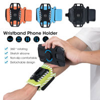 Adjustable Running Phone Holder Removable Wrist Band for Samsung Smartphone 360D Rotatable Armbands for 4.0-7.0 Phone