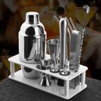 [COD] Bartender stainless steel set self-taught shaker tool bar one piece wholesale independent station