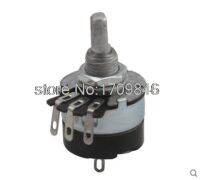 10pcs 1M47K220K100K4.7K470K Ohm Potentiometer With Switch WH134-2