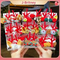 สาว J-BRITNEY น่ารักของขวัญซานต้าตกแต่งคริสต์มาสคลอสกิ๊บติดผมคริสต์มาสเด็กที่ตกแต่งผมกิ๊บหนีบผมเครื่องประดับผม