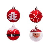 9 Pcs 2.36 Inch Ball Ornaments for Xmas Tree Christmas Hanging Pendants