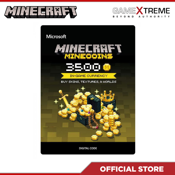 Minecraft Minecoin Pack 3500 Coins [Digital Code] | Lazada PH