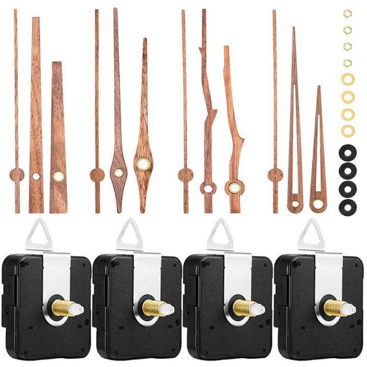 Clock Mechanism Kit 32Pcs Quartz Clock Movement Clock Mechanism Kit