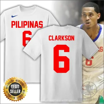 Custom Philippines Jordan Clarkson #6 Team Pilipinas Basketball Jersey Any  Name