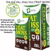 Giá thể ươm hạt giống cao cấp Peat Moss, đất trồng cây PEATMOSS nhập khẩu