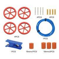 【LZ】✺☜  Atualizado mão torção nivelamento porcas/coluna com cortador de tubo ptfe molas de cama quente para ender 3 3 pro CR-10 cr10 3d impressoras parte