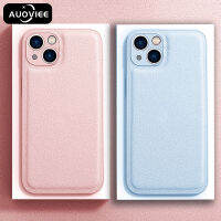 AUOVIEE ดั้งเดิมสุดหรูเคสโทรศัพท์หนัง PU สำหรับ iPhone 13 12 11 Pro Max Mini XR XS X 7 8 Plus กันแดดป้องกันปลอกซิลิโคนนิ่ม