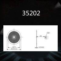 【COOL】 yiyin2068 50pcs 35202 Plano shape human body sensor HDPE plastic fresnel lens diameter 35mm focal length 20mm