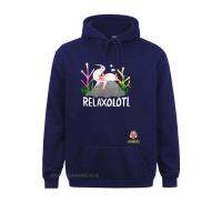 Relaxolotl A Cute Relaxing Axolotl On A Rock Hoodie Cosie SummerAutumn Womens Hoodies Hoods 2021 Long Sleeve Sweatshirts