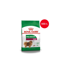 Royal Canin Mini Indoor Adult 500g อาหารเม็ดสุนัขโต พันธุ์เล็ก เลี้ยงในบ้าน อายุ 10 เดือน-8 ปี (Dry Dog Food, โรยัล คานิน)(ส่งฟรี)(พร้อมส่ง!!!)