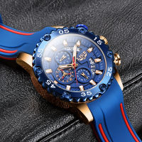 Relogio Masculino LIGE Fashion Mens Watches Top Brand Luxury Silicone Sports Watch Men Quartz Date Clock Waterproof Wristwatches