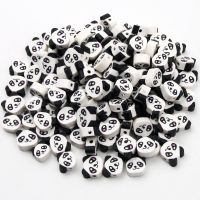 20pcs Cute Panda Polymer Clay Beads Loose Spacer Beads For Jewelry Making Needlework DIY Handmade Bracelet Necklace Accessories DIY accessories and ot