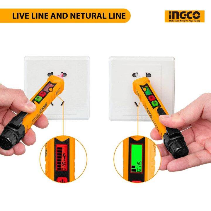 ingco-ปากกาวัดไฟ-ปากกาวัดแรงดันไฟฟ้า-แบบไม่ต้องสัมผัส-รุ่นvd10003-ac-voltage-detector