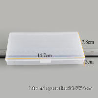 [JHY Store] COD PP กล่องพลาสติกใสที่ว่างเปล่าพร้อมฝาปิดเครื่องประดับอิเล็กทรอนิกส์กล่องเก็บของ