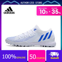 【100% genuine】Adidas Football Shoes-Adidas Predator Edge.3 Low TF Blue Size 39-45 รองเท้าสตั๊ด รองเท้าฟุตบอลผู้ชาย สตั๊ดฟุตบอล รองเท้าสตั๊ด Adidas Sports Mens Football Boots