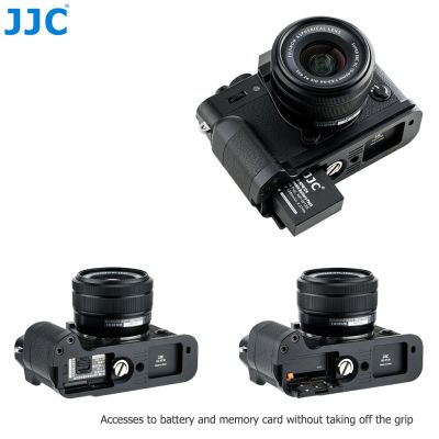 JJC แผ่นมือจับแบบปลดเร็ว L ตัวยึดสำหรับฟูจิฟิล์ม XT30 II XT30 XT20 X-T30กล้อง X-T20แทนที่ MHG-XT10