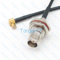 MCX male right angle to TNC female jack RF Antenna Coaxial Cable Jumper Pigtail Antenna Extension RF LOW LOSS Coaxial Tangerrf