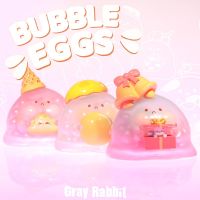 【LZ】○℡  Bubble Eggs Blind Box Modelo Confirmar Estilo Bonito Anime Figura Presente Caixa Surpresa Brinquedos Kawaii Original