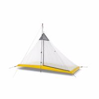 Ultralight 1-2 Person Silicon Coating Inner Tent Outdoor 3/ 4 Seasons Camping Tent Rodless Pyramid Large Tent