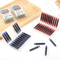 【YF】 Fountain Pen Refill Ink 20pcs/set Black Erasable Blue/dark-blue Cartridge with Case School Office Supplies 3.4mm Diameter