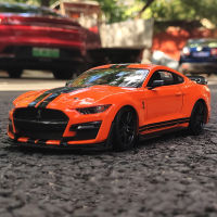 Maisto 1:24 Ford Mustang Shelby GT500 Supercar Alloy Car Model Diecasts &amp; Toy Vehicles Collect Car Toy Boy Birthday gifts
