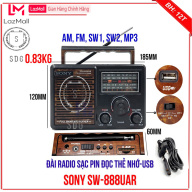Đài FM Radio SW-888UAR SW-999UAR Chính Hãng - Đọc Được Thẻ Nhớ Và USB thumbnail