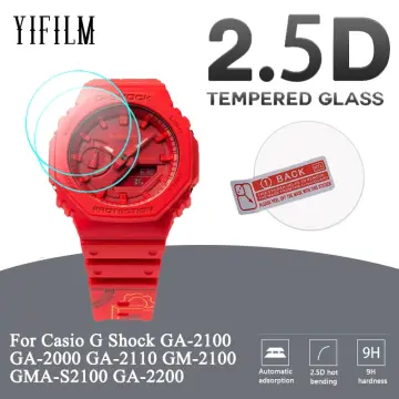 G shock tempered on sale glass