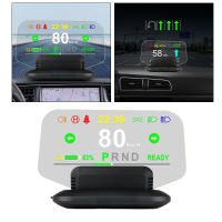 CCEarth หน้าจอ HUD สำหรับรถยนต์,ซิงโครไนซ์กับรถ Tesla รุ่น3การแจ้งเตือนเมื่อความเร็วเกินกำหนด