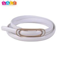 Trusty เข็มขัด เข็มขัดผู้หญิง Woman Female Fashion Metal Belt รุ่น Ellipse 2059 - สีขาว