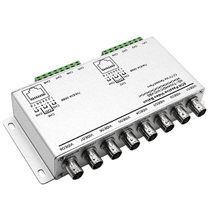 video balun cctv 8 channel