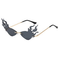 Boundless Flame Sunglasses Women nd Designer Design Sun Glasses Metal Fashion Eyewear UV400 óculos de sol