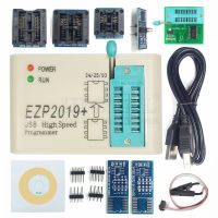 EZP2019โปรแกรมเมอร์ USB ความเร็วสูง SPI USB 2.0สำหรับ24 25 93 EEPROM 25แฟลช BIOS ชิป SOP ซ็อกเก็ตคลิป Burner ชุด