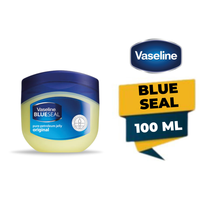 VASELINE® BLUE SEAL ORIGINAL PETROLEUM JELLY 100 ML Lazada
