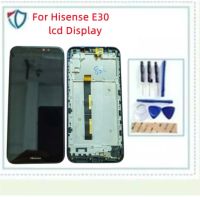 สำหรับจอแสดงผล LCD แบบสัมผัสหน้าจอ E30ของเขาแผงดิจิไทเซอร์กระจกหน้าเลนส์อะไหล่ซ่อมเซ็นเซอร์กรอบ