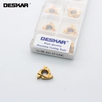 ❇ DESKAR 16IR 16ER AG60 AG55 A55 A60 G55 G60 LDA LDC Original CNC Threading Inserts Lathe Cutting Tools Carbide Cutter Blades