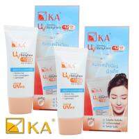 KA UV Protection BabyFace SPF 42 PA+++ Smooth Glowing Skin ครีมกันแดดหน้าเนียน เนื้อครีมสีเนื้อ ใช้แทนรองพื้นหรือบีบีทำให้แต่งหน้าติดทนนานขึ้น 15g (2 ขวด)