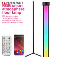 LIZHOUMIL ไฟโคมไฟตั้งพื้นมุม Rgb แสงเปลี่ยนสี360องศาไฟ Led สะท้อนสงทันสมัยโคมไฟยืน