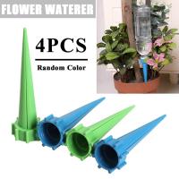 4Pcs/lot Garden Automatic Watering Irrigation Kits Plant Flower Water Control Drip Cone Spike Water Bottle Irrigation System Watering Systems  Garden