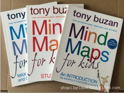 Mind map for kids📚  หนังสือ 3 เล่มนี้เขียนมาเพื่อเด็กๆโดยเฉพาะ อธิบายเรื่องยากให้เข้าใจง่ายๆเกี่ยวกับสมอง