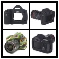 ผิวฝาครอบป้องกันผิวนิ่มสำหรับกล้อง Canon EOS 5D Mark III 5D3 5DS 5DR กระเป๋ากล้องใหม่