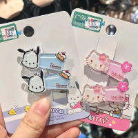 Kooins Sanrio การ์ตูนเด็กผู้หญิง,กิ๊ฟติดผมกิ๊บติดผมม้านักเรียนโปร่งใส