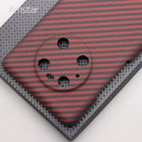 Amstar Carbon Fiber Lens Protection Phone Case For Huawei Mate 40 Pro Ultra-Thin Anti-Drop Aramid Fiber Mate 40 Pro Hard Cover