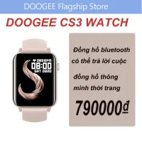 DOOGEE CS3 3D Curved Full Touch Smartwatch 1.69‘’ 235mAh Bluetooth 5.0 Smart Watch Calling BT3.0 Waterproof SmartWatch Fitness Heart Rate Smart Watch