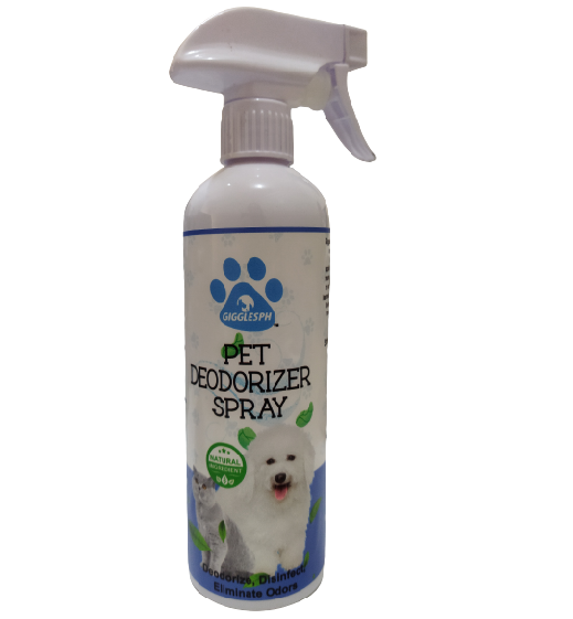 Gigglesph Pet Deodorizer Odor Eliminator Disinfectant Spray 500ml